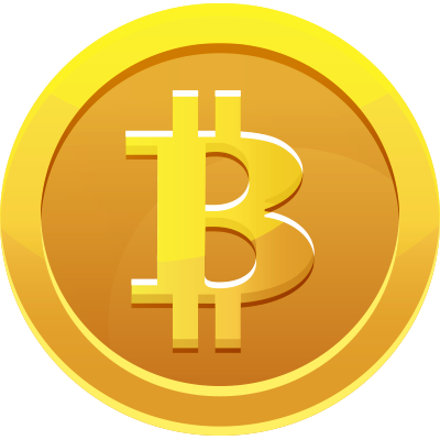 Bitcoin token icon for crypto wagering casinos