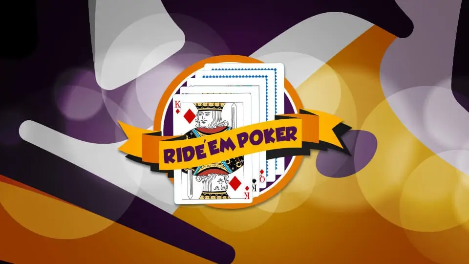 Ride ’Em Poker game at a USDC online casino